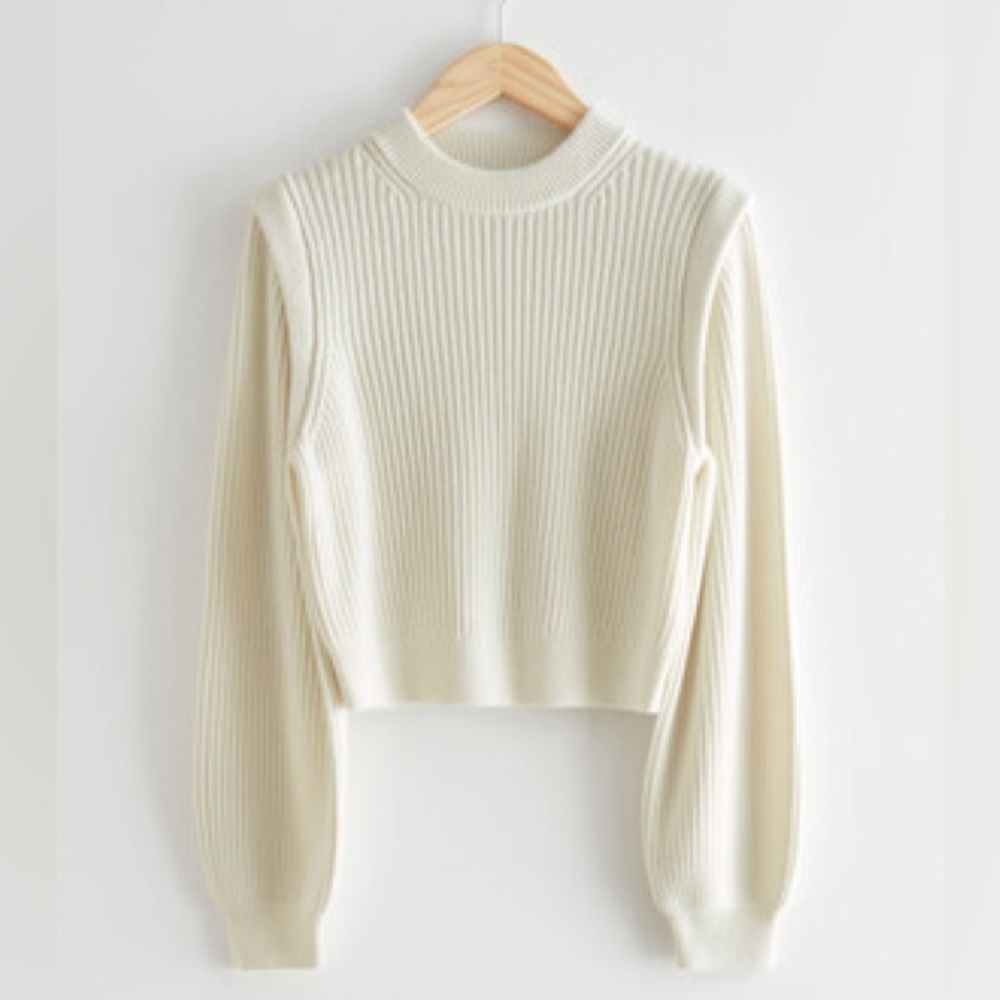 And Other Stories Ribbed Crewneck Sweater - XS